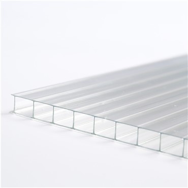 Pannelli cavi in ​​policarbonato a doppia parete da 4 mm 6 mm 8 mm 10 mm 12 mm