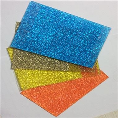 Policarbonato goffrato diamante