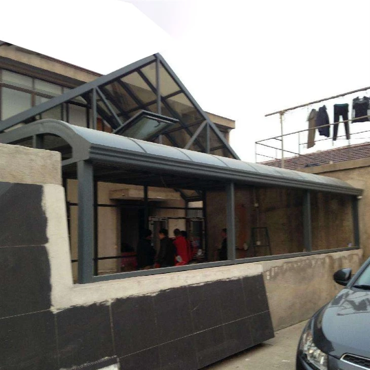 Waterproof Outdoor Aluminum Frame Polycarbonate Balcony Shed best